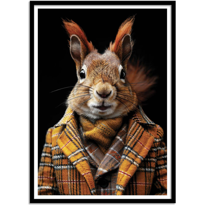 Affiche - Squirrel Wild Suits - Philippe Hugonnard