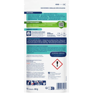 Adoucissant DR BECKMANN Feuilles Magiques - Adoucissant en Feuilles - Rayon d'Orchidée x30 lavages