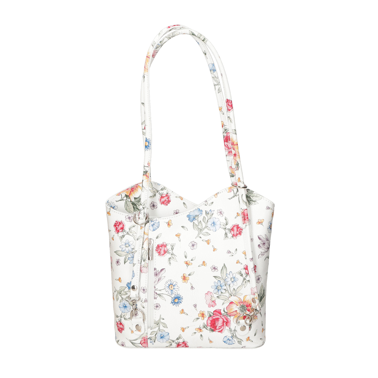 Borsa a spalla da Donna Elsa in Vera Pelle Made in Italy 30x27x9 cm
