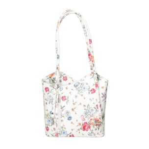 Borsa a spalla da Donna Elsa in Vera Pelle Made in Italy 30x27x9 cm