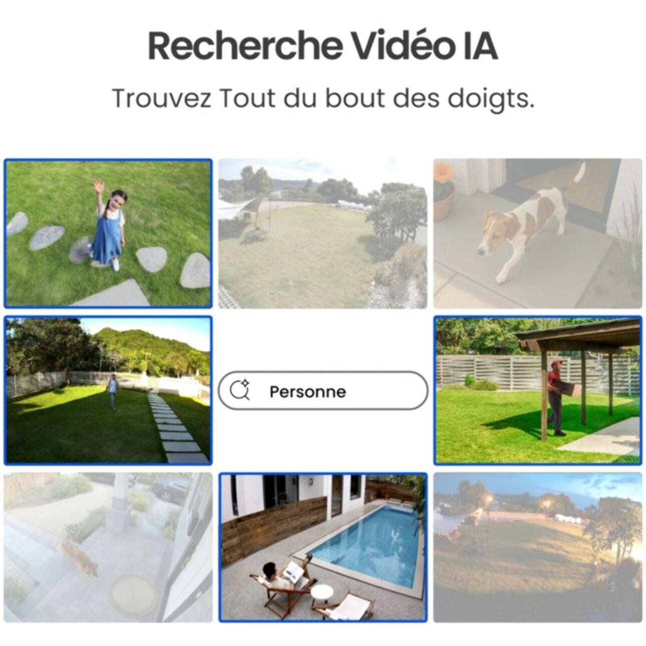 Caméra de surveillance REOLINK Floodlight F751W Blanche