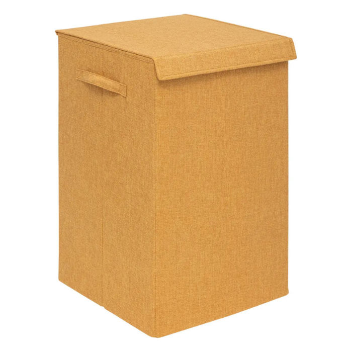 Panier à ligne "Colorama" jaune moutarde 74L
