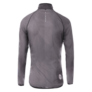 Chubasquero de ciclismo para hombre BLUEBALL Mistral - Gris