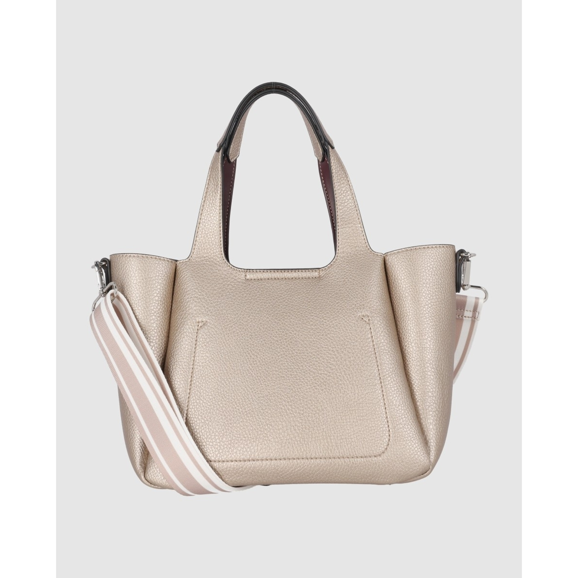 Bolso - Oro - Medida: 26 cm x 20 cm x 15 cm