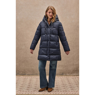 Chaqueta Gaia Reversible azul marino con logo Polo Club