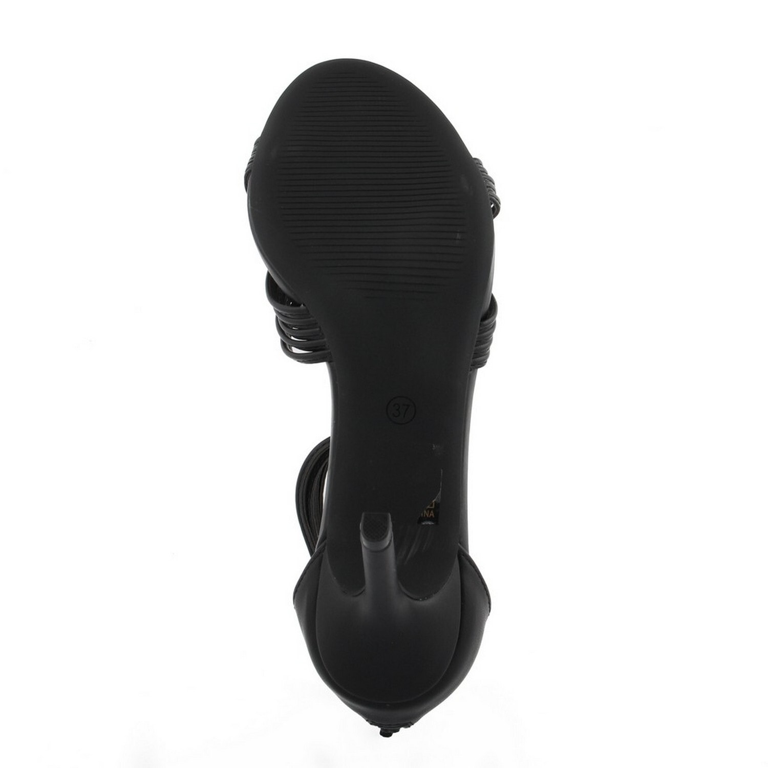 Sandali Donna colore Nero-Altezza tacco:8,5cm