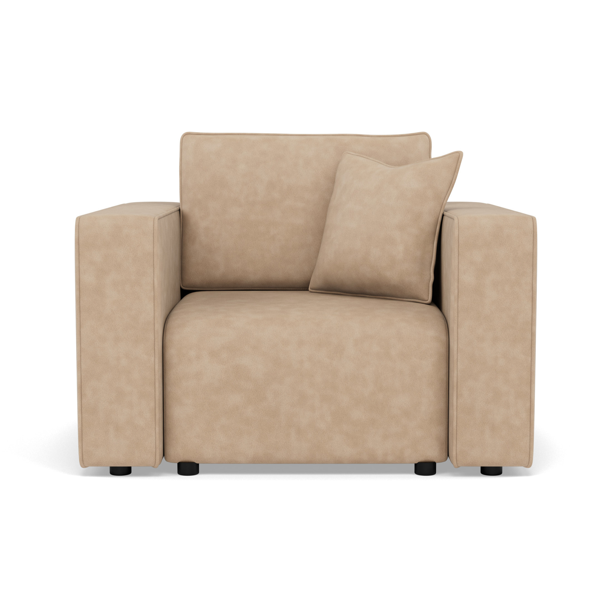 Topaze - fauteuil en simili - Beige