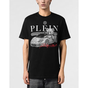 PHILIPP PLEIN Camiseta de cuello redondo y manga corta TEDDY