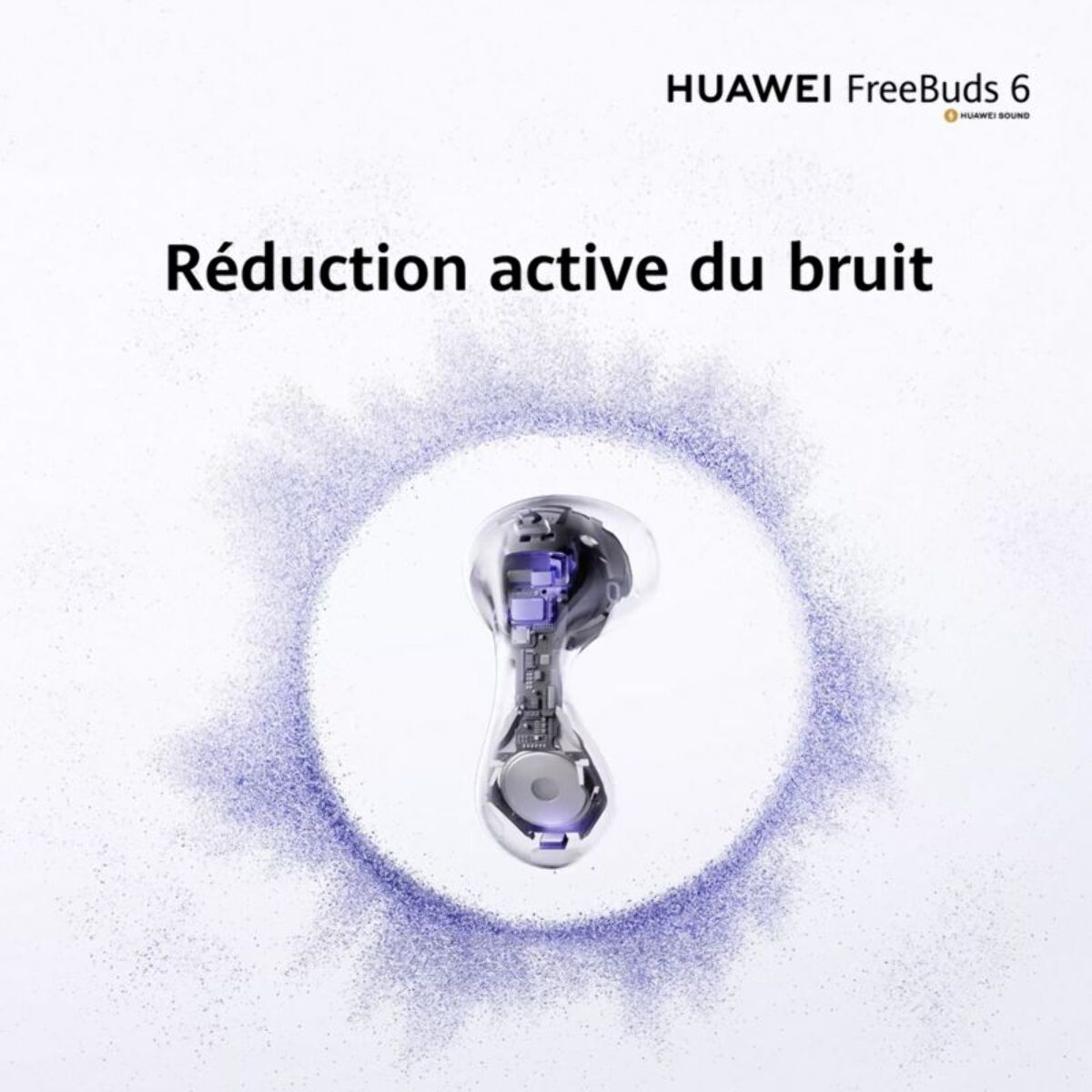 Ecouteurs HUAWEI Freebuds 6 Noir