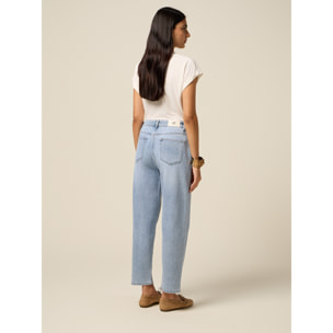 Oltre - Jeans regulares con micro cristales - Light - blue