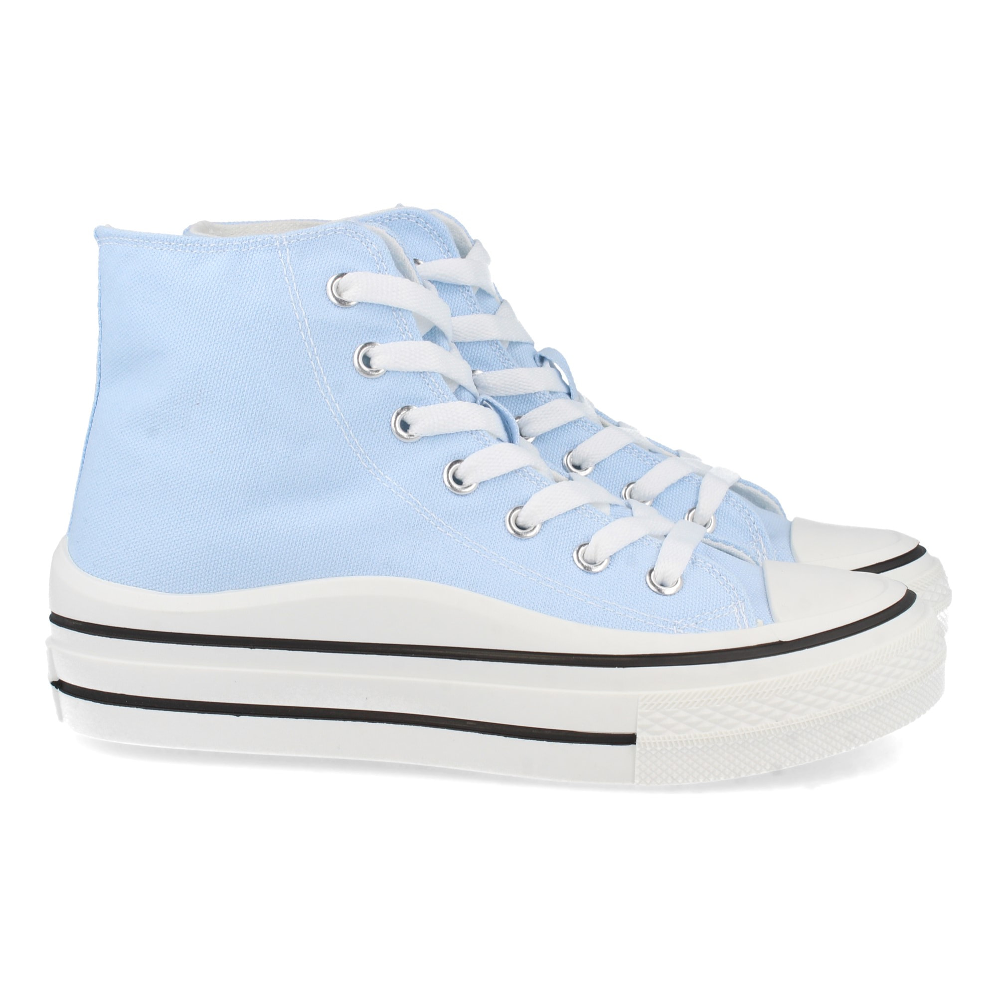 Zapatilla Estilo Bamba con Cordones