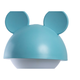 Lampada Led Per Bambini Da Tavolo Comodino Ricaricabile Modello Thinking Boy Azzurro