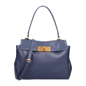 Borsa a mano da donna Made in Italy - Modello Padova - 100% pelle - 28.0 x 19.0 x 8.0 cm