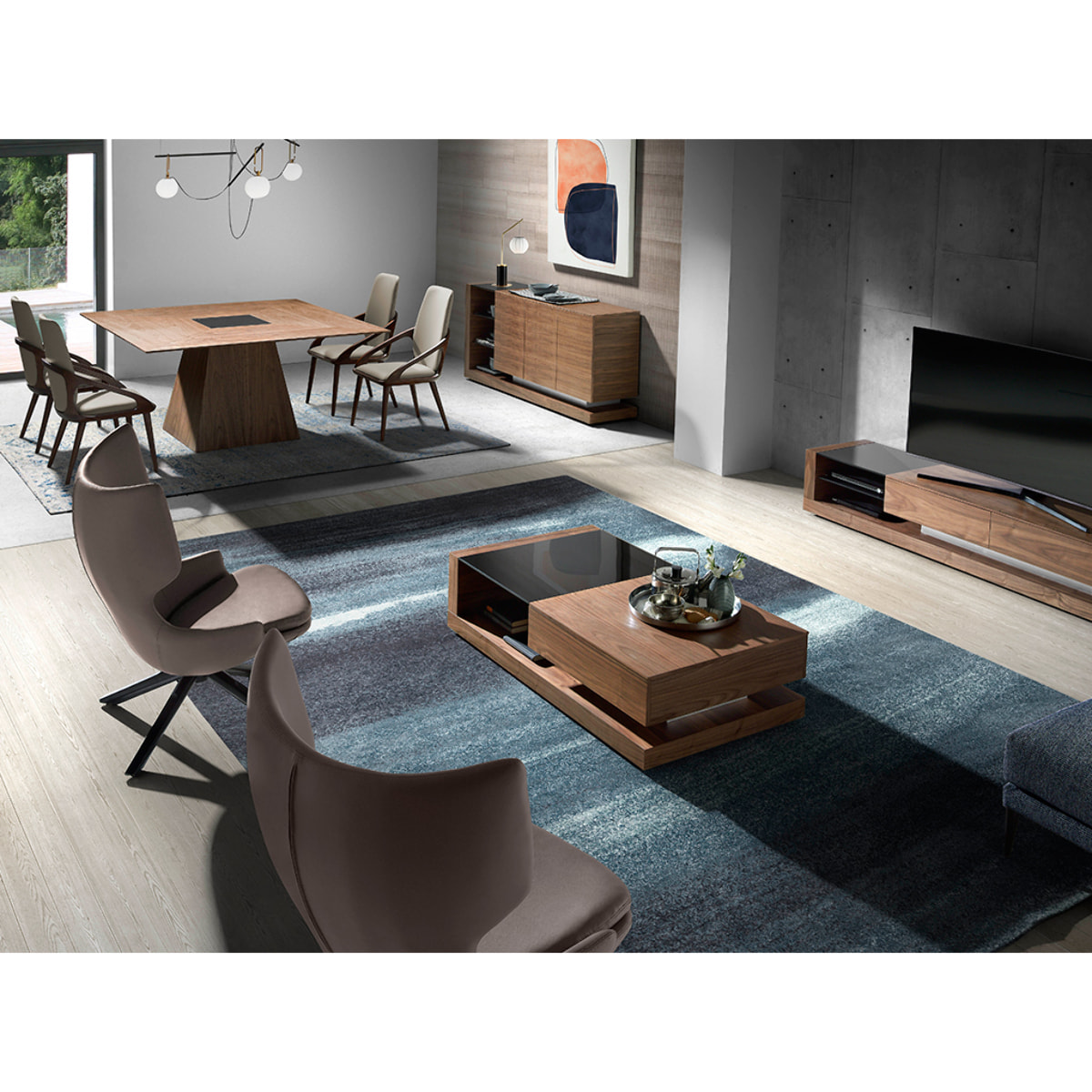 Silla Angel Cerda de polipiel 52x62x100cm