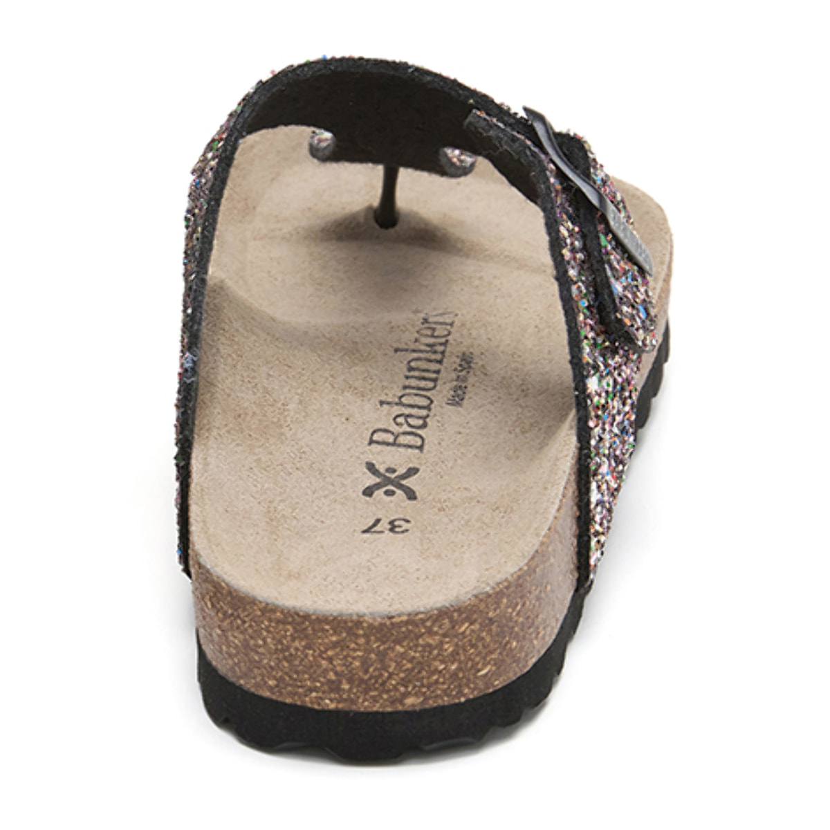 SANDALIA BABUNKERS NEGRO