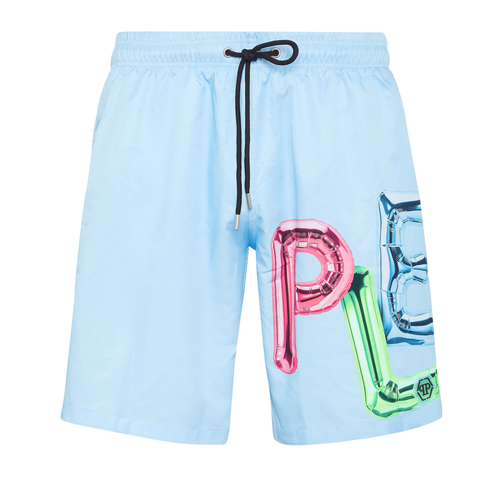 PHILIPP PLEIN Swim Trunks BOMBING GRAFFITI
