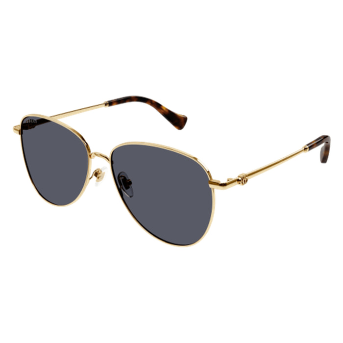 Gafas de Sol Gucci GG1419S-001 de Metal Mujer 60 mm