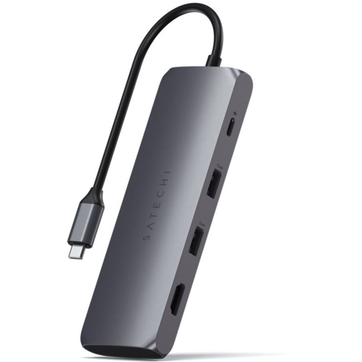 Hub USB C SATECHI USB-C Hybrid Multiport gris