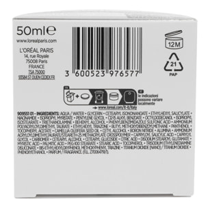 Crema Viso Anti-Rughe Trattamento Nutriente Giorno Attiva 65+ con Multi-Vitamine - Barattolo da 50ml