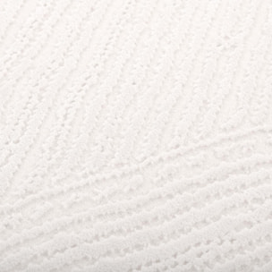 Tapis tissé en relief, JURU motif ton sur ton doux et soyeux