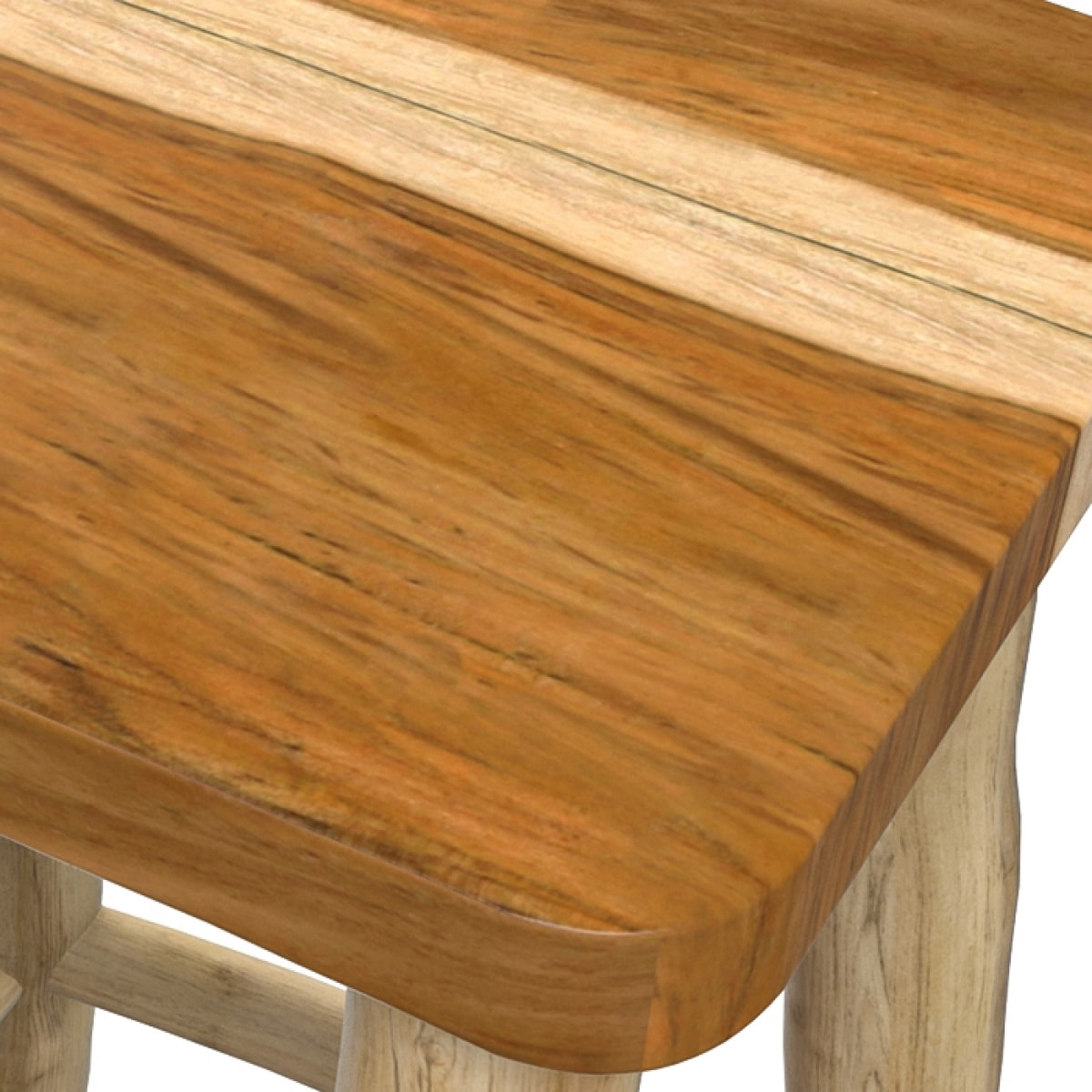 Tabouret 45.5 cm en teck - Ika