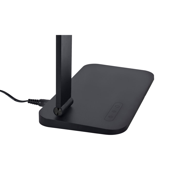 Forlight Zenit lampara de sobremesa en negro con selector de temperatura