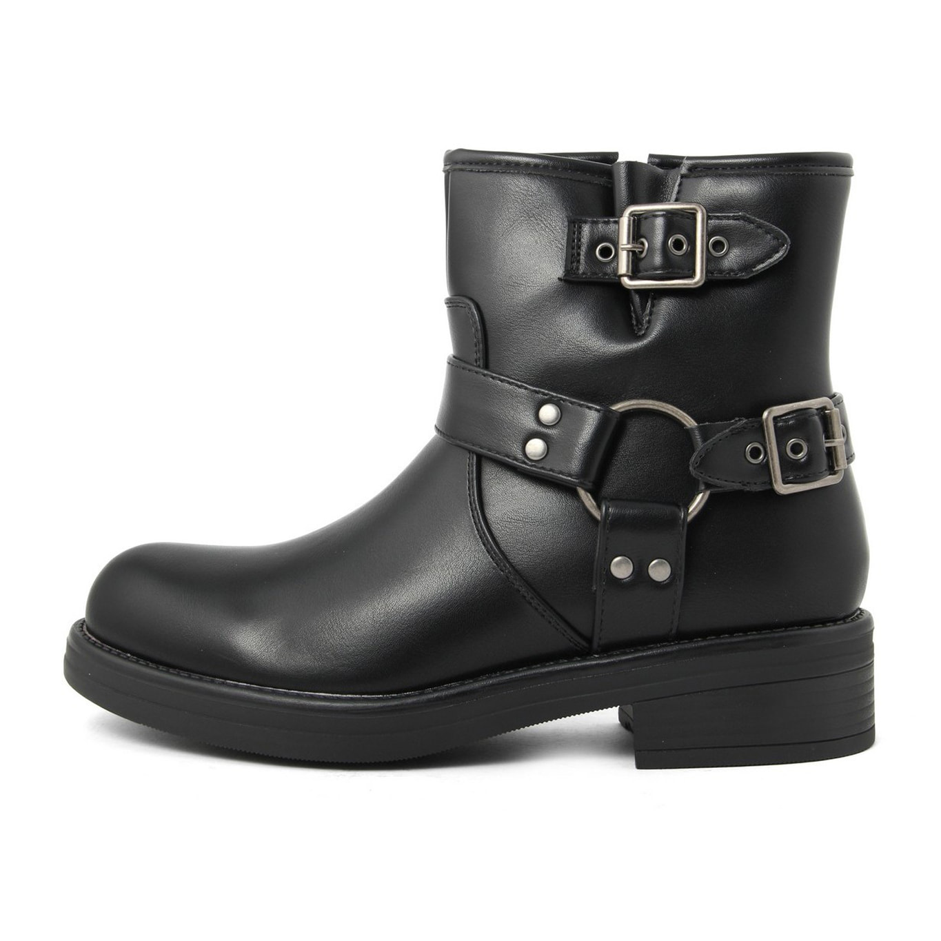 Stivaletti Donna colore Nero-Altezza tacco:4cm