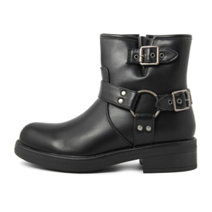 Stivaletti Donna colore Nero-Altezza tacco:4cm