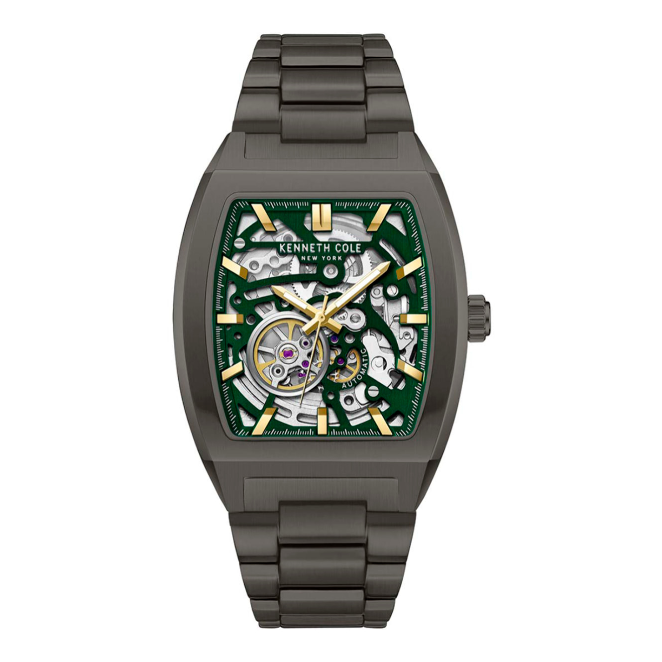 Reloj Kenneth Cole KCWGY0058602 Hombre Analogico Automatico con Correa de Acero inoxidable