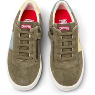 Zapatillas - CAMPER Runner Four Twins - Verde - Piel de ante