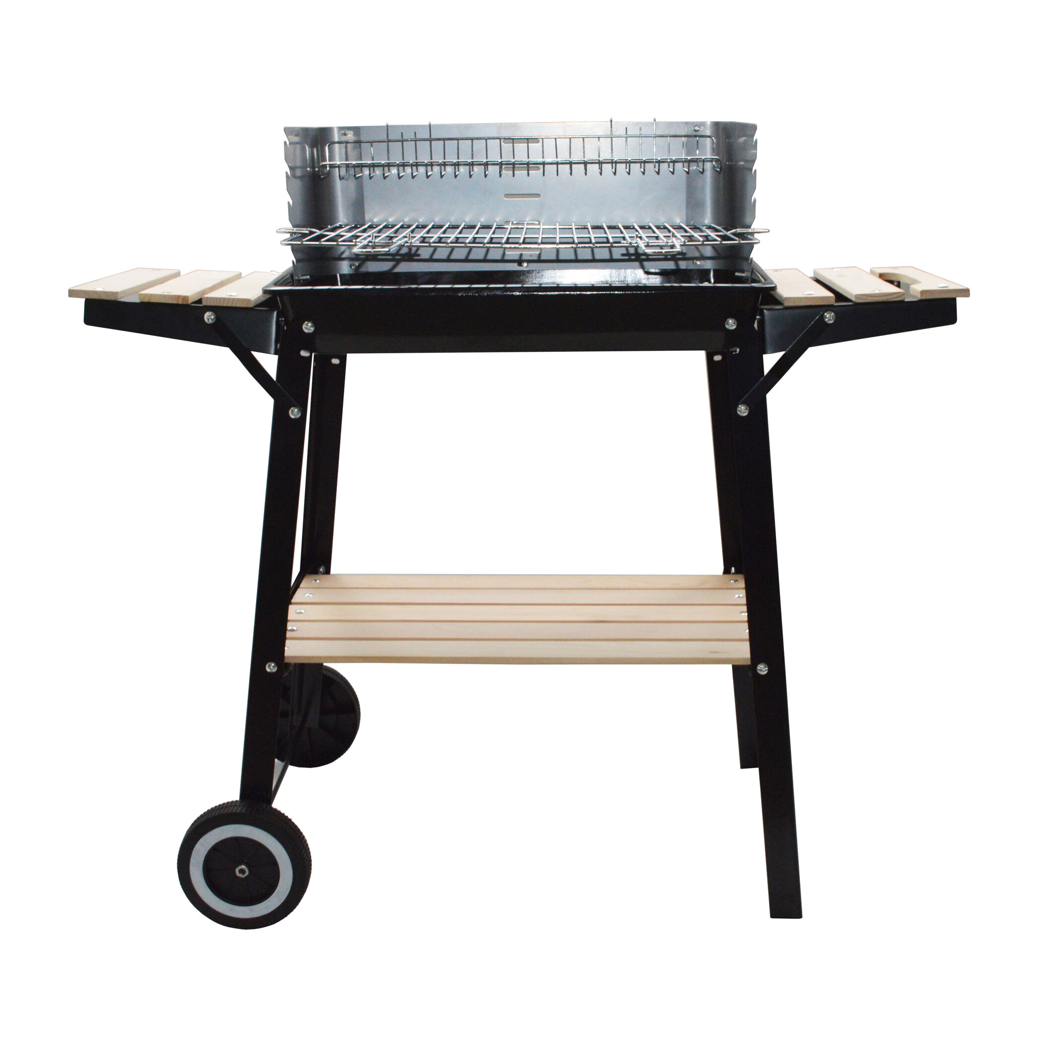 Barbecue mobile au charbon de bois 48 x 28 cm TABARANO