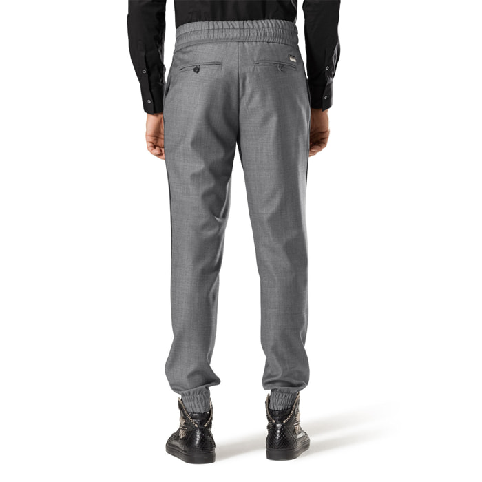 PHILIPP PLEIN TROUSERS WOOL/FABRIC