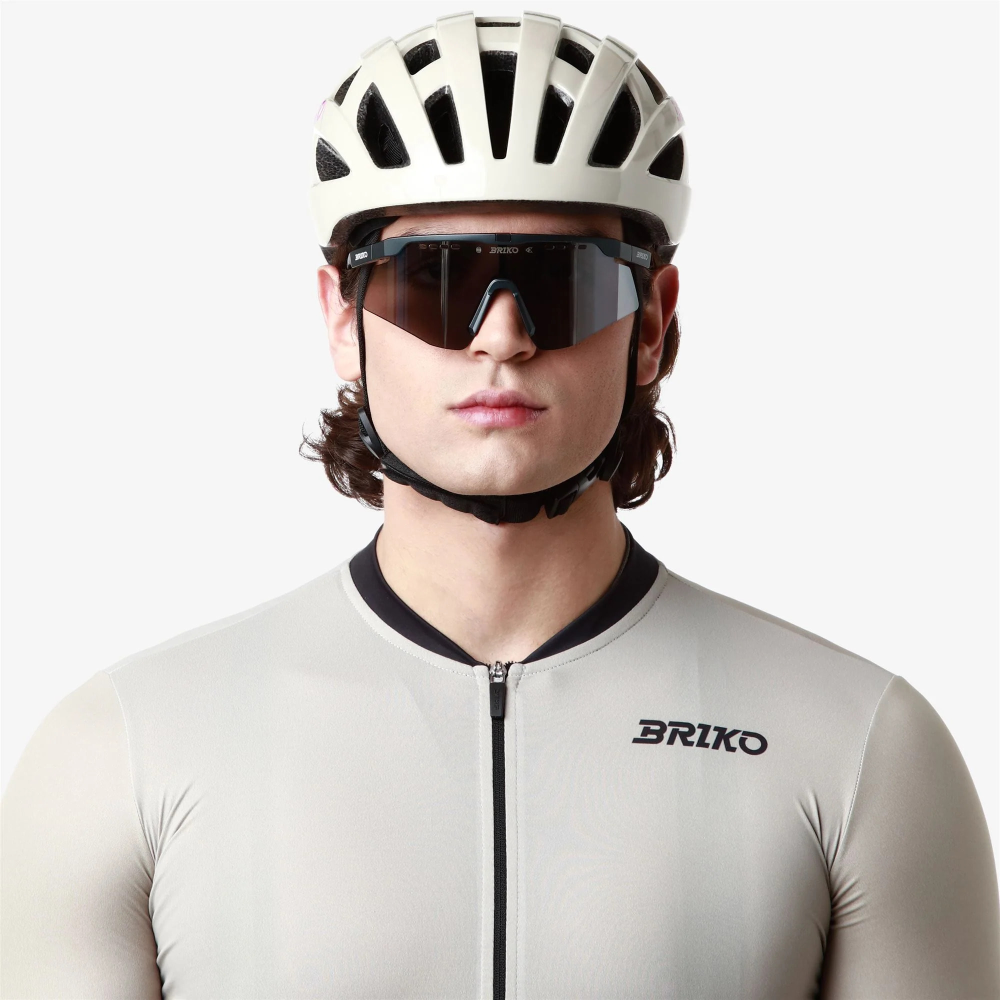 Briko - Caschi, Uomo Donna, Beige - Vardar