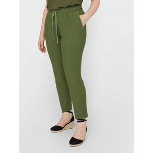 Fiorella Rubino - Pantalones joggers con bordado - Verde