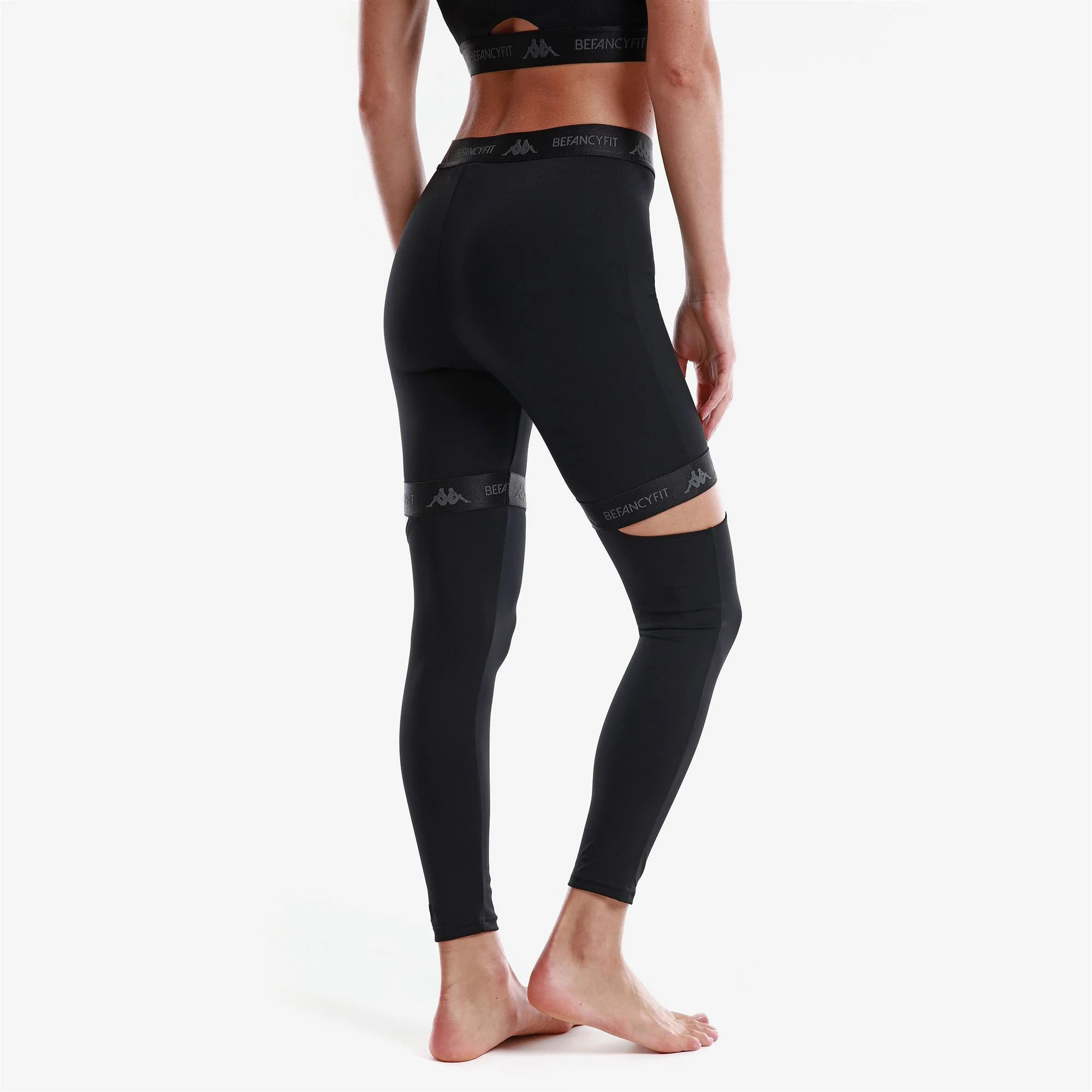 Kappa - Pantalones Mujer Negro - AUTHENTIC BEST