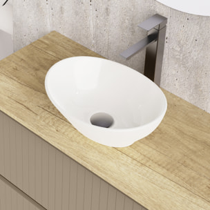 Ensemble de salle de bains Hali Alday, 100 cm, Boue