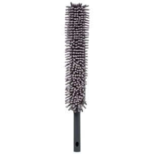 Tête de plumeau double face "Click & Clean" gris