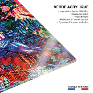 Tableau graffiti captain america Tableau plexiglas