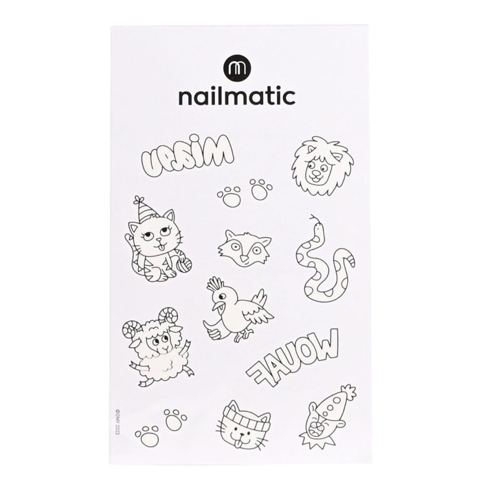 Tattoo Artist - Animals - Planche de Tatouage à Colorier