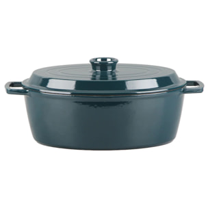 Cocotte ovale 33 cm en fonte émaillée