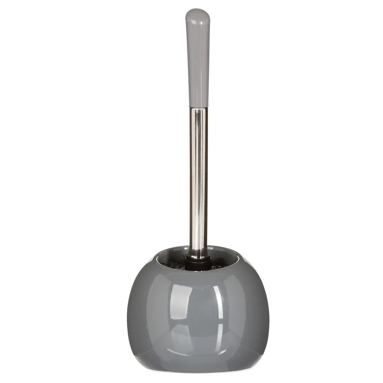Brosse WC céramique "Colorama" gris