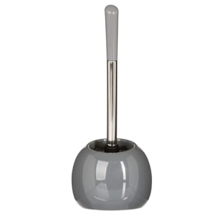 Brosse WC céramique "Colorama" gris