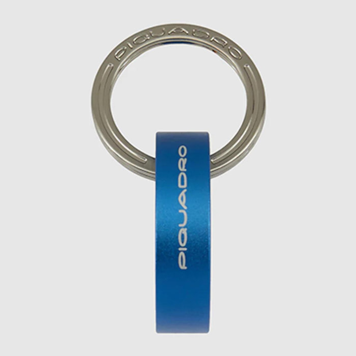 Piquadro Keychain with round carabiner hook