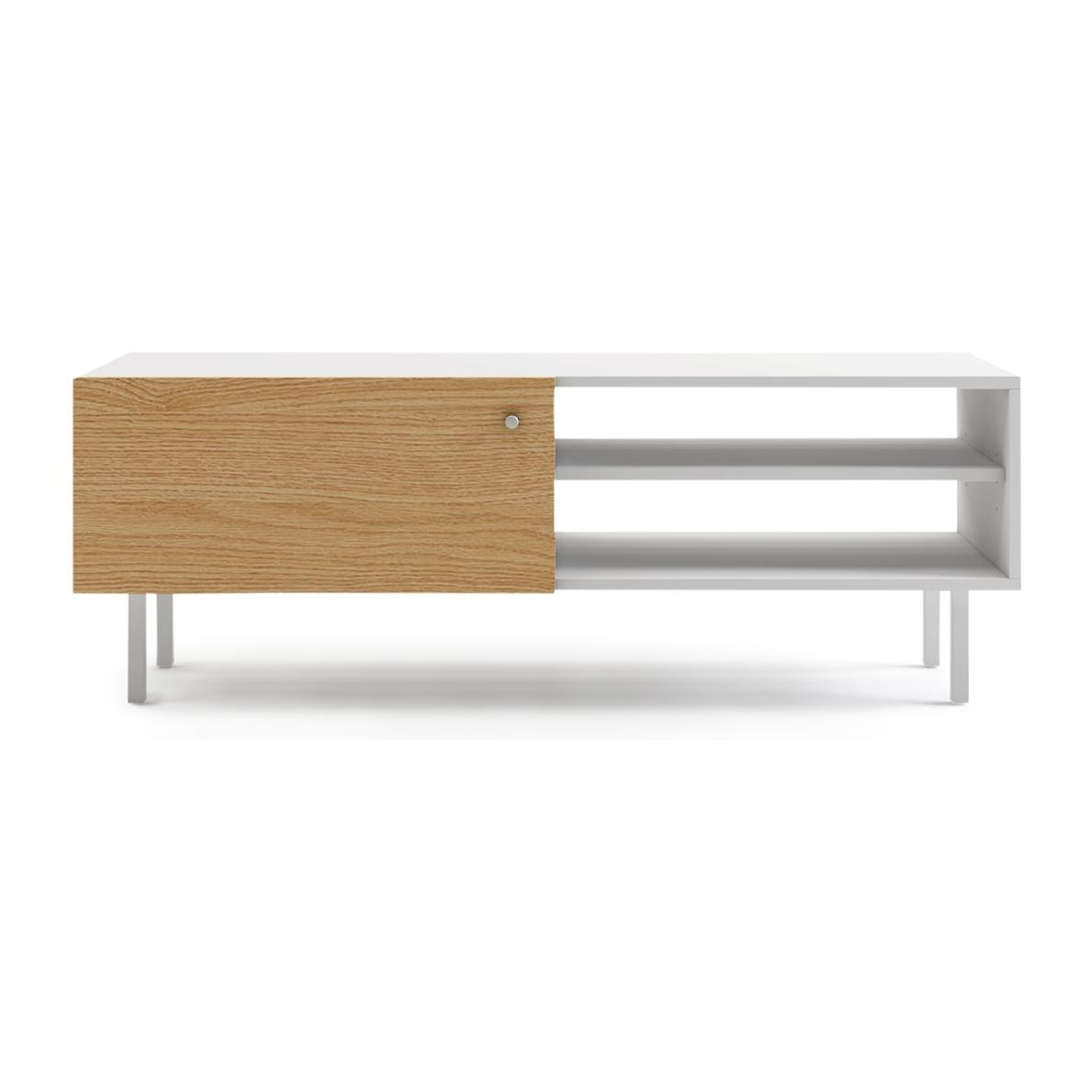 Mueble TV blanco para salón, comedor o habitación de diseño nórdico