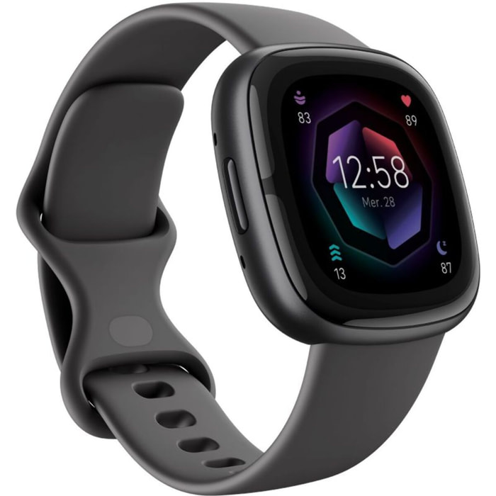Montre santé FITBIT Sense 2 Aluminium Graphite et Gris ombre