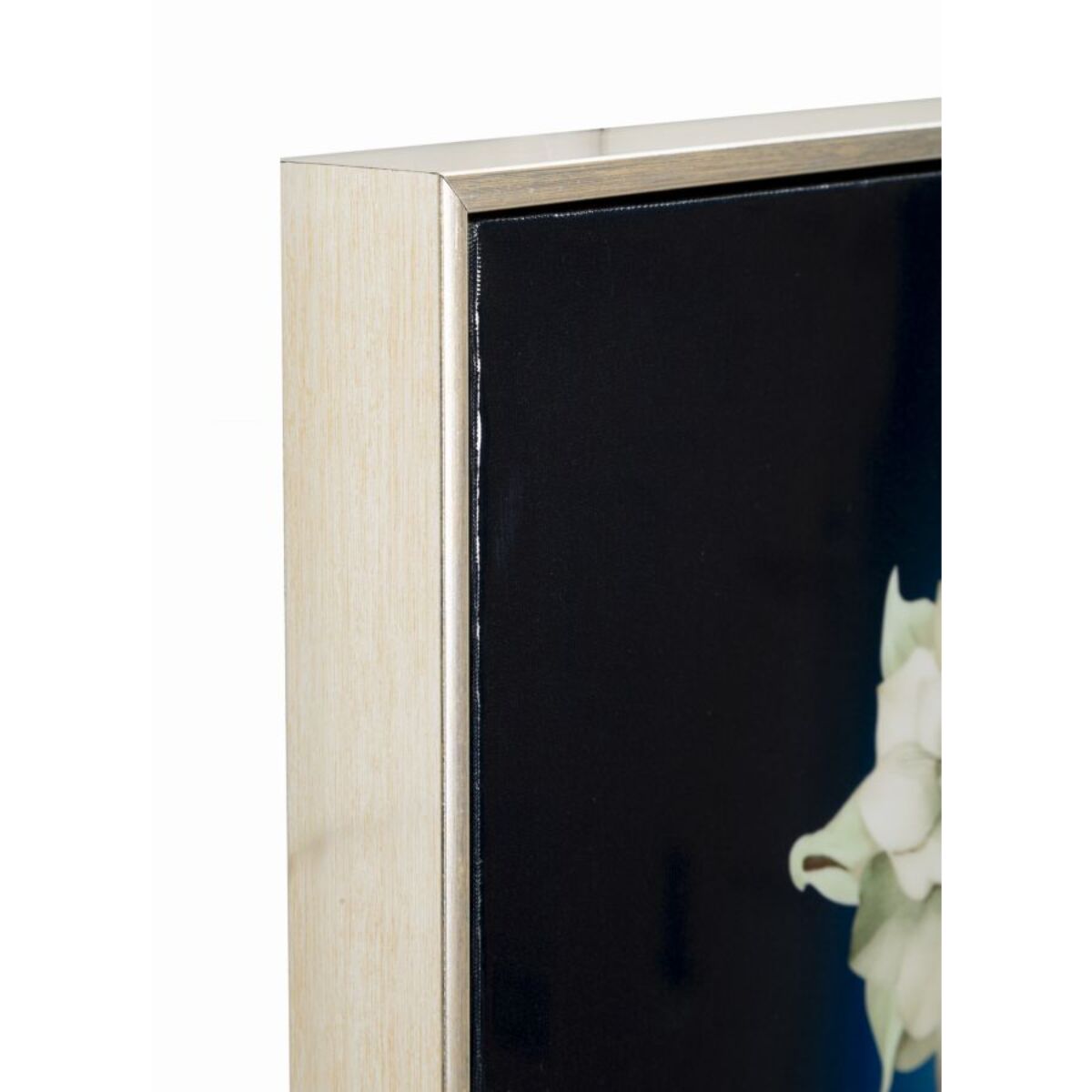 DIPINTO SU TELA LACCATO ISABEL C/CORNICE -B- CM 72X4X102