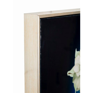 DIPINTO SU TELA LACCATO ISABEL C/CORNICE -B- CM 72X4X102