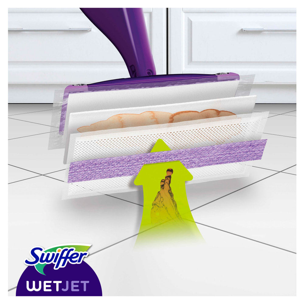 4x12 Lingettes Wetjet, Swiffer