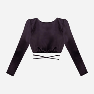 Blusa de mujer espalda triángulo