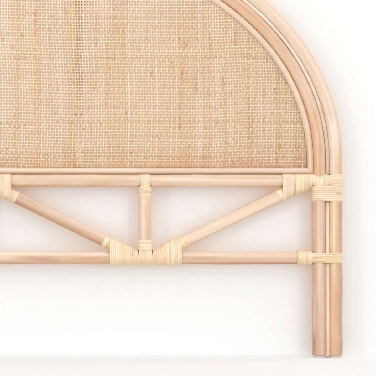 Tête de lit en rotin naturel 160 cm - Madya